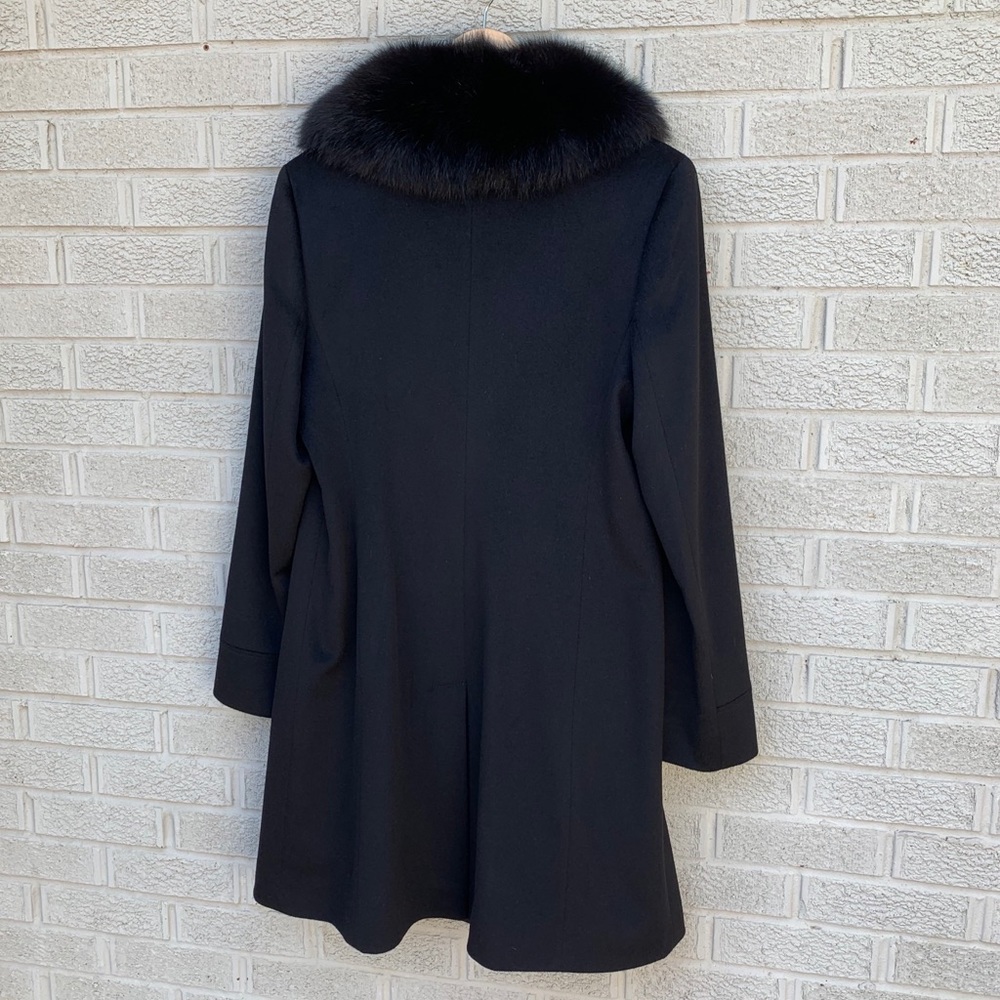 Dominic Bellissimo Fine Wool & Fox Collar Coat - Picture 10 of 14
